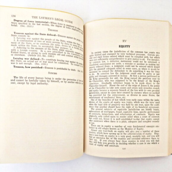 The Layman's Legal Guide to Essential Laws 1932HC by Francis W Marshall - Picture 6 of 9